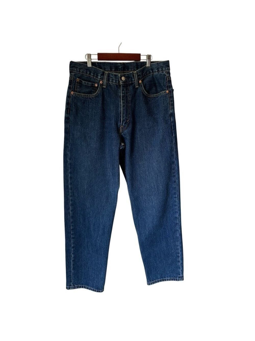 Levi Strauss & Co Men’s Straight Leg Jeans Medium Blue Denim Size 34 x 32